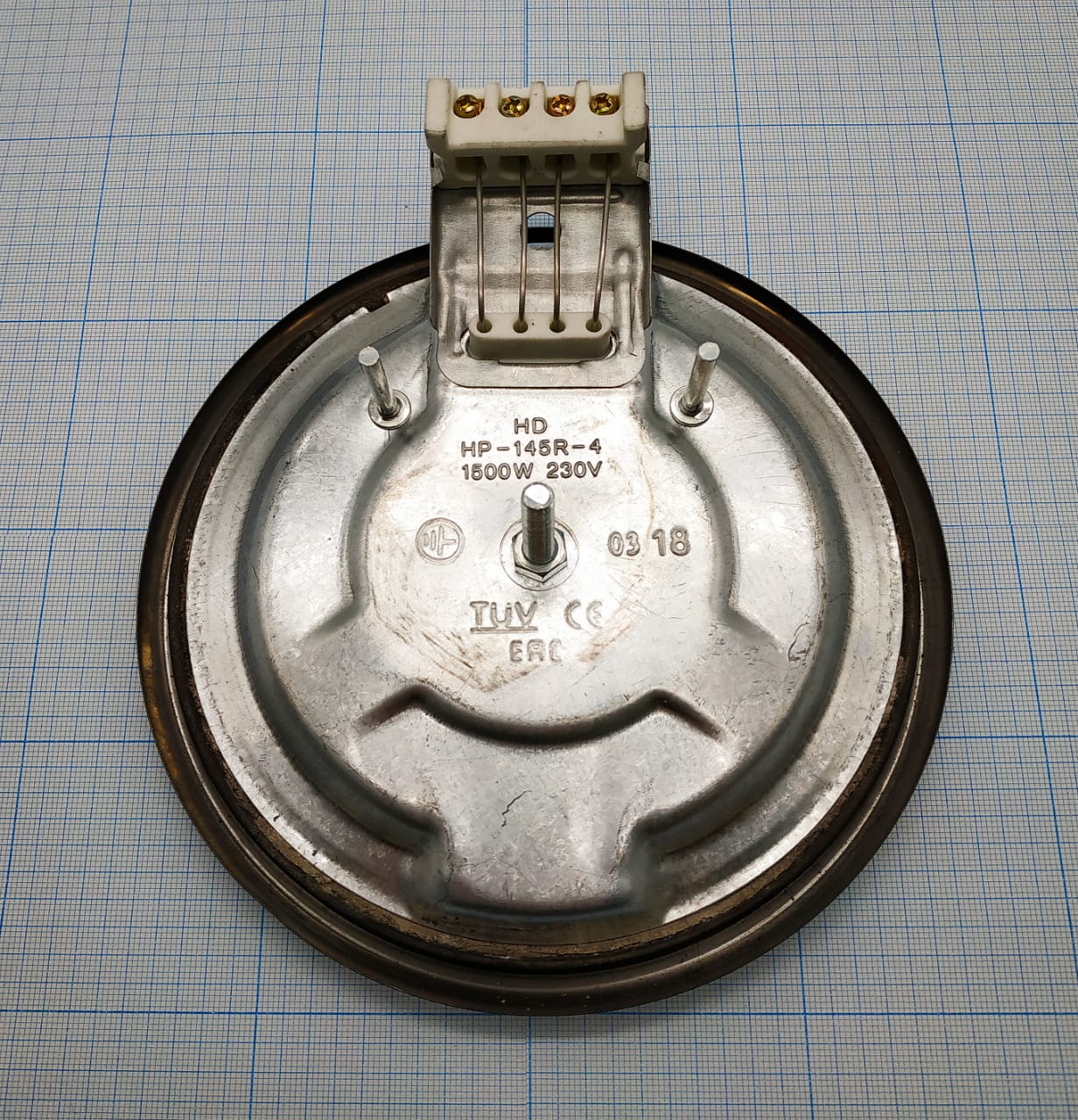 COK149RU Эл. конфорка ф220 (1,5кВт)  HOTDAC, WEBO 040512