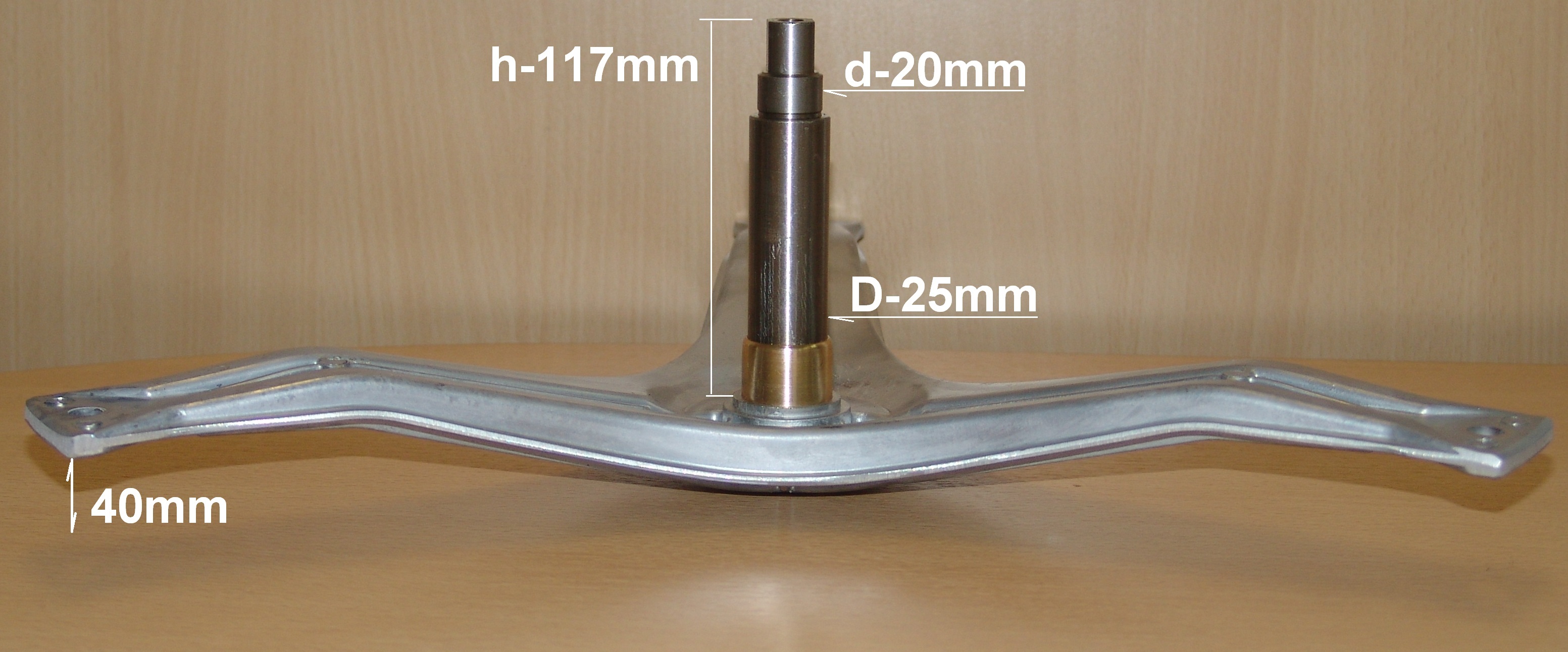 cod778 Крестовина барабана BOSCH, H117mm (для 00215117 или 00236611) !перед установкой сверить разме