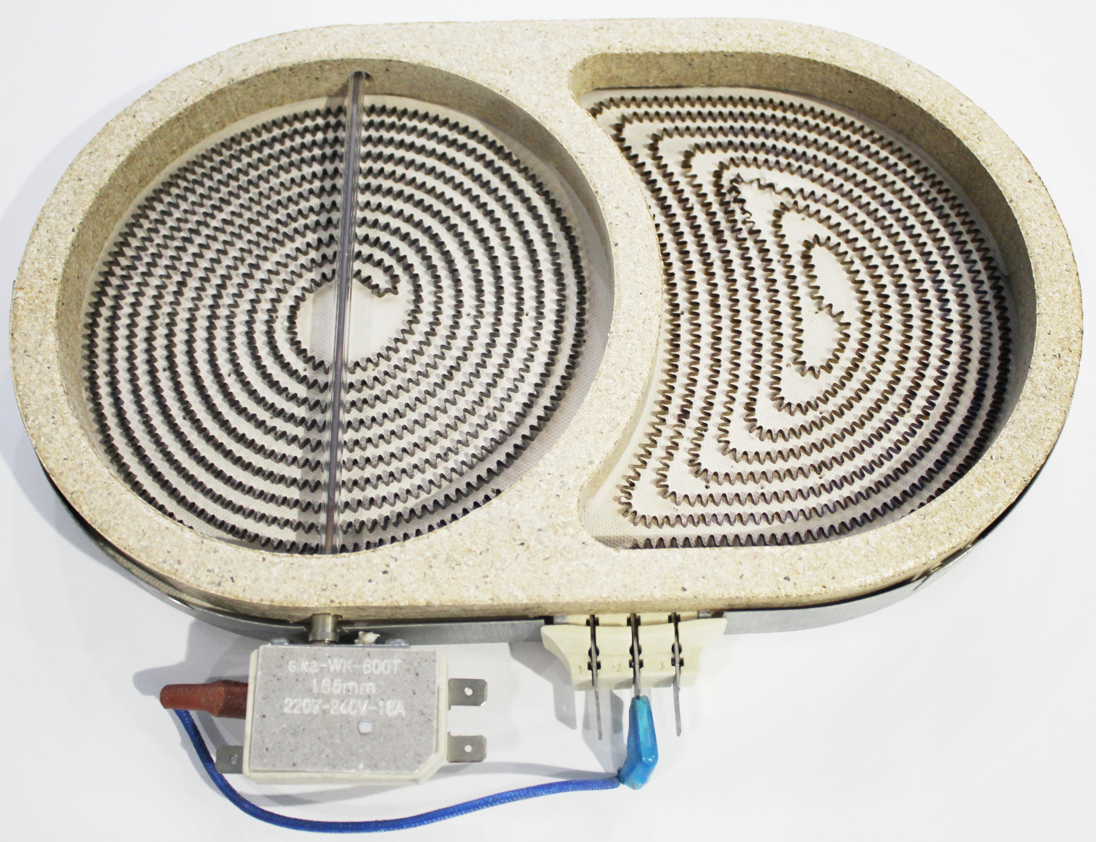 EP152 Электроконфорка для стеклокерамики 2100W/220 Volt  HL-270/165-JX-2, D-270, (HL-101.2000DO)