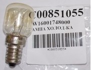 C00851055 Л851055 Лампочка холодильника 15w 220-240v E14 Indesit C00851055, зам. 02fr01