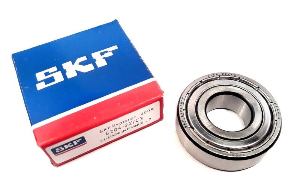 6204ZZ !!! Подшипник 6204 2Z SKF (Син.уп)