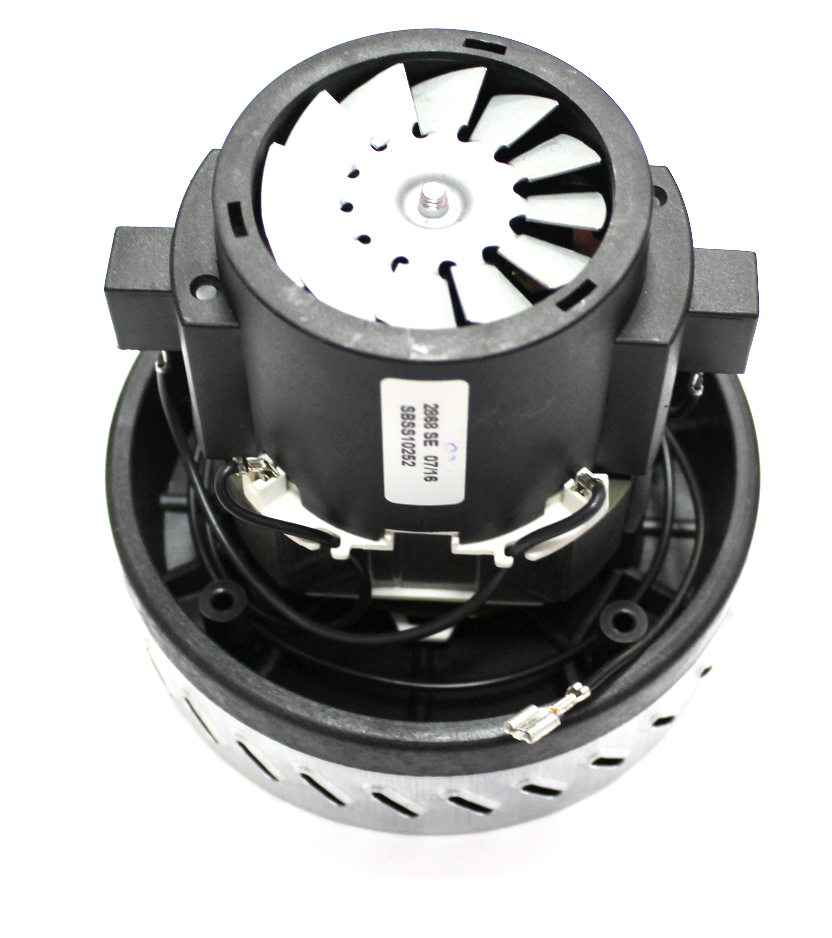 VAC000UN, VAC027UN Двигатель пылесоса моющего 1000W 1-ступ H-136мм, D-145мм, Ametek A063400014, H020