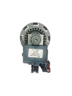 RP25-3E Помпа для стиральных машин 30W, на 8 защелках универсальная, клеммы назад, под колодку (под 