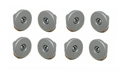 C62 | 1-32-1 | 50286965004, !DWB900ZN, DWB902ZN= Комплект роликов 8шт., для нижней корзины ПММ, зам.