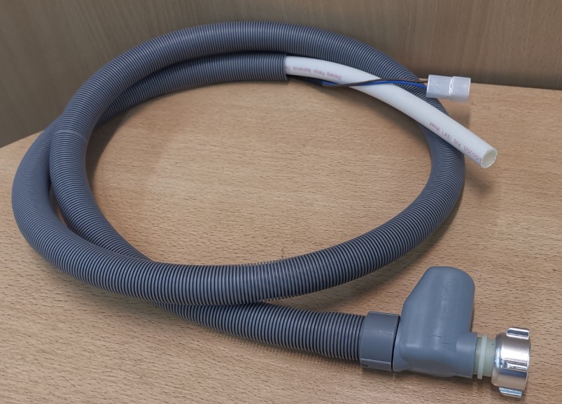  FWH304ZN Шланг заливной с аквастопом 1.5m, (PANYU 220-240V, 6W 0.2-10bar 2.5l/min) для ПММ MIDEA 17