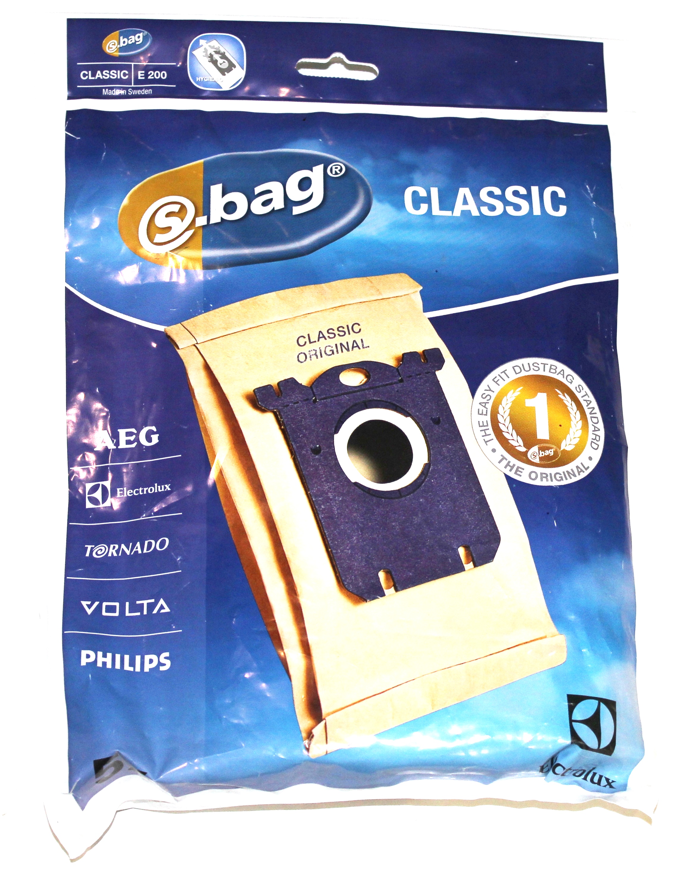 9000844804 !Мешки для пыли, бумажные E200 S-BAG (5шт), зам. 2190791067, 117947556, 117947606, 119162
