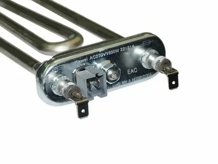 AEG33121513 ТЭН 1600W (прям.с отв.L=175, R9+, M135, F27 +датч.48kOm.) зам. AEG73309902, AGF35616804