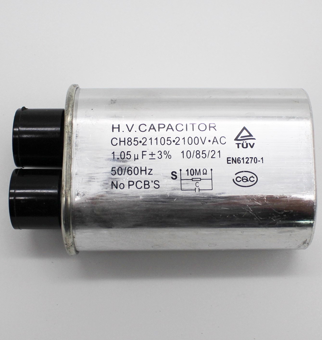 RF0609K Конденсатор на СВЧ 1.05 (1.10) мкф. 2100В 'SAMSUNG', зам. MCW300UN