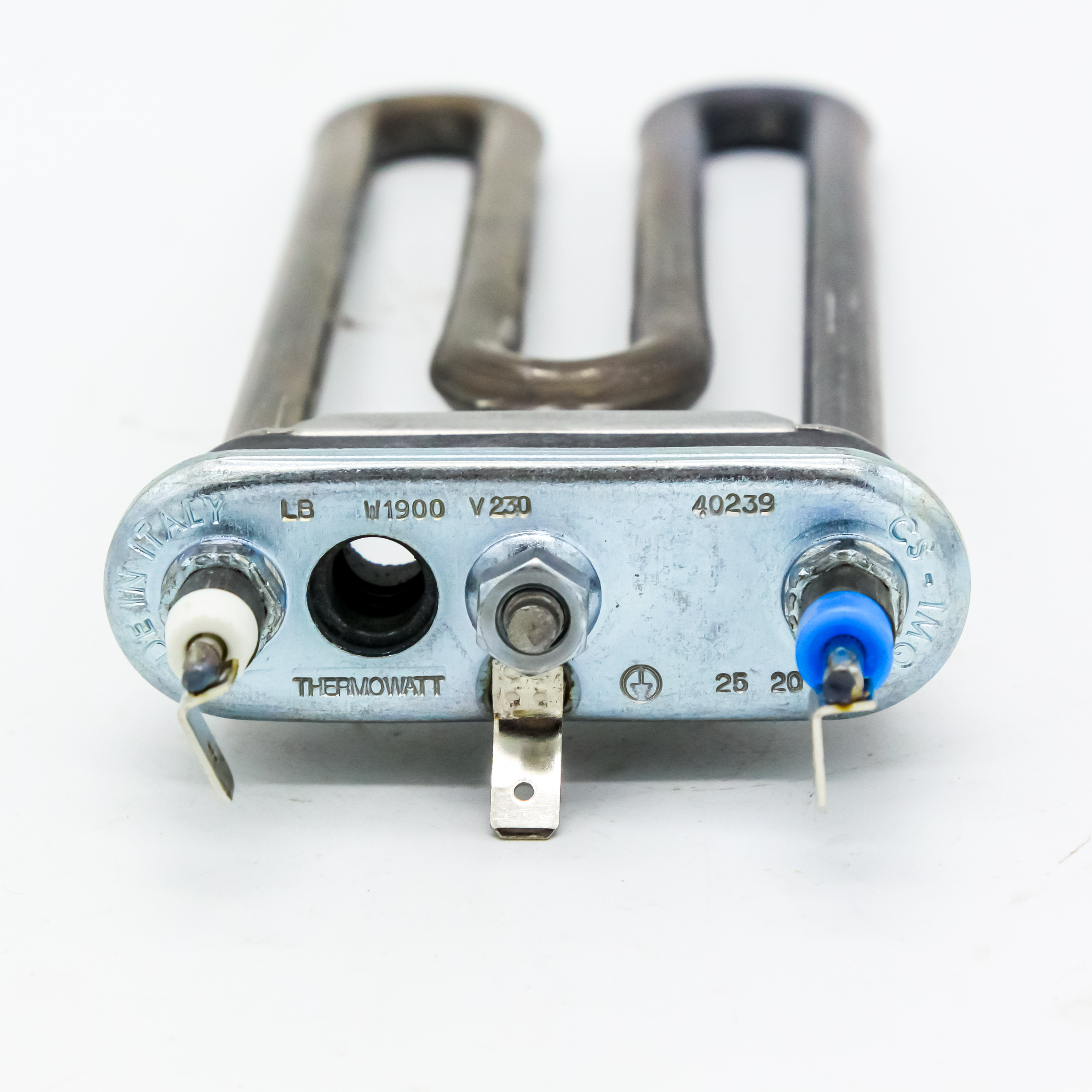 OAC273277, HTR004AD, HTR016AD ТЭН 1900W (прям.с отв.L=180, R12+,M130)'Thermowatt', зам.3406049, 3160