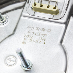 E 12 | 4-26 | COK012UN, COK002UN Конфорка для электроплиты 1500W "EGO" D=180mm