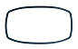 COK707BO Уплотнитель двери для духового шкафа Bosch 00659556