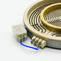 4-34 | G607619 Конфорка 2-х зонная 2100/700W D210/120mm зам. 552356, 225843, 553894