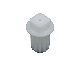 MM0352W Втулка шнека для мясорубки Philips (белая) mod. HR2726/27/28, PH017, зам. 996510049323, 9965