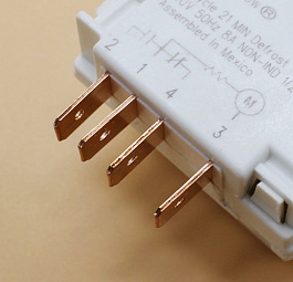 TMP018UN Таймер оттайки холодильника No Frost PARAGON A-1401-21 20DE16A 6h 21m. 208/240V, 50Hz, 8A, 