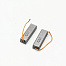 PL0002 Щетки графитовые для пылесосов 6.3x9.8x32мм (2 штуки)