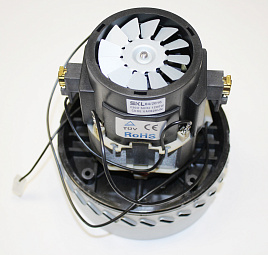 VAC026UN Двигатель пылесоса моющего SKL 1200W..1400W 2-ступ H-175мм, D-144мм, h-70мм, зам.VAC002UN