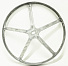 4-40-11 | '097268 Шкив для стиральной машины D=280MM H=15MM {МЕРЛОНИ }