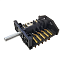 4-44-12 | ZX856ISL Переключатель режимов, 6 позицей, ZX-856 5E4