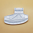 41018443 Ручка стиральной машины candy (Door handle assembly), зам. DHL013CY, 43000463, 41021016