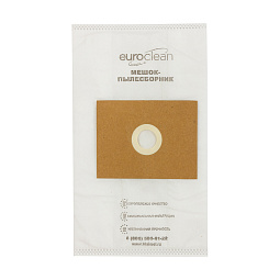 EUN-01/4 Универсальные мешки-пылесборники Euroclean для пылесоса, фланец 100х130, диаметр отверстия