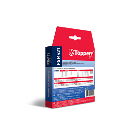 6-5 | FSM 431 Topperr Комплект фильтров для пылесосов Samsung SC43..,SC44..,SC45..,SC47..,SC18M..,VC