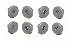 C62 | 1-32-1 | 50286965004, !DWB900ZN, DWB902ZN= Комплект роликов 8шт., для нижней корзины ПММ, зам.