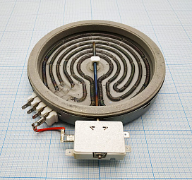 COK153RU Конфорка (1200W,230V) HL-F165C (3 спирали) 040001, 162926058