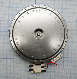 COK154RU Конфорка (1700W,230V) HL-F200C (3 спирали) 040002, 162926002