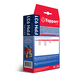 FPH 931 Topperr Hepa-фильтр для пылесосов Philips FC 9569/01-9571/01, FC 9350/01-9353/01, FC 9330/09