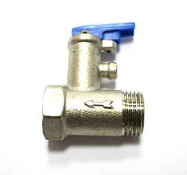 100508,  WTH902UN Клапан предохранит. 1/2" 8 бар.(0.8 МПа), зам. 200508