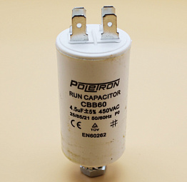 CAP508UN Конденсатор CAP 4,5 мф 450V CBB60