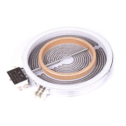 2012333810 Конфорка 2-зонная для плиты Beko 1700/700w D200/180/120 EIKA 162260006