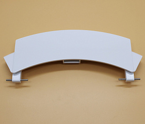 A659277 Ручка двери белая в сборе с осями, Bosch
