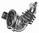 A490649 Патрубок СМА (Бак-насос), Bosch Maxx 4 (Maxx 5, Maxx 6), зам.00267521