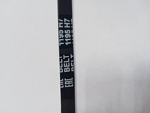 BELT 1195 H7  Ремень чер. (1195мм) зам.089652, {Унив.}