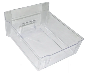 Б000003000001 ЯЩИК ХОЛОДИЛЬНИКА БИРЮСА 112, 114, 116, 118, 120 (400x310x135), прозрачный (все, кроме