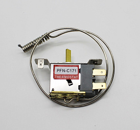 HL062 Термостат для холодильника LG, Daewoo PFN-C171, 2-контактный, -11,5/-30°С, L=0,24м, 10A, 250V