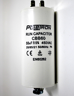 CAP536UN *Конденсатор CAP 55 мф 450V CBB60