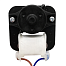 283664 Вентилятор Indesit 4,3W 220V с крыльчаткой, зам. C00283664